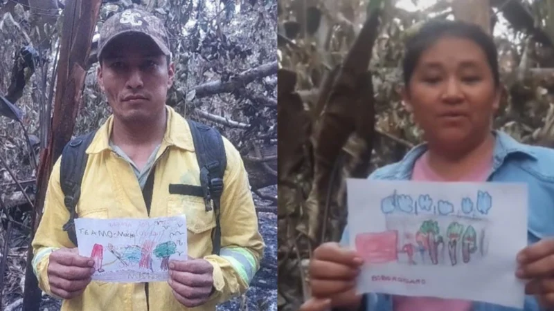 (Video) “Gracias por apagar los incendios”: Niños envían alentador mensaje a los bomberos