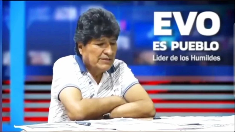 EVO Morales: FOTO: Captura de pantalla.