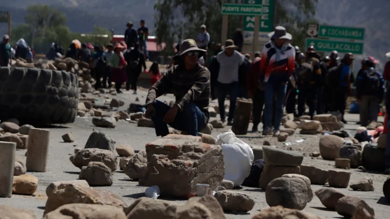 Mapa de transitabilidad: Suben a cinco los puntos de bloqueo en Bolivia