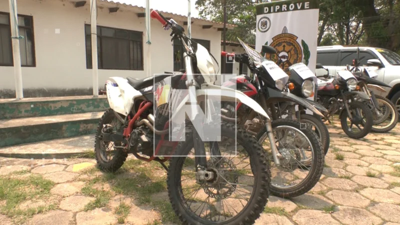 Diprove recuperó seis motocicletas robadas en Santa Cruz; hay dos aprehendidos