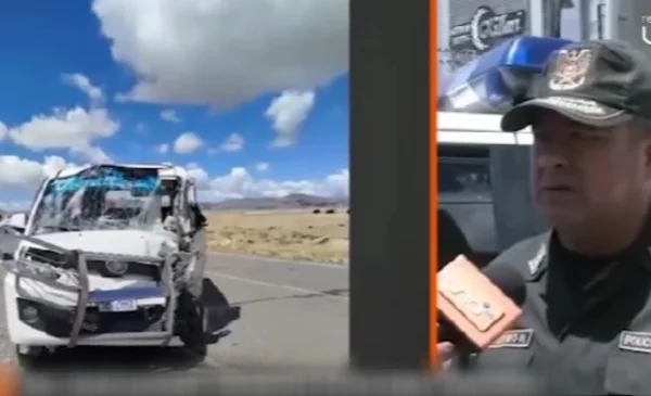 ¡Trágico! Tres muertos y un herido en choque frontal de dos minibuses ...