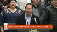 Arce dice que desde la Asamblea "buscan procesar a vocales y suspender la segunda vuelta"