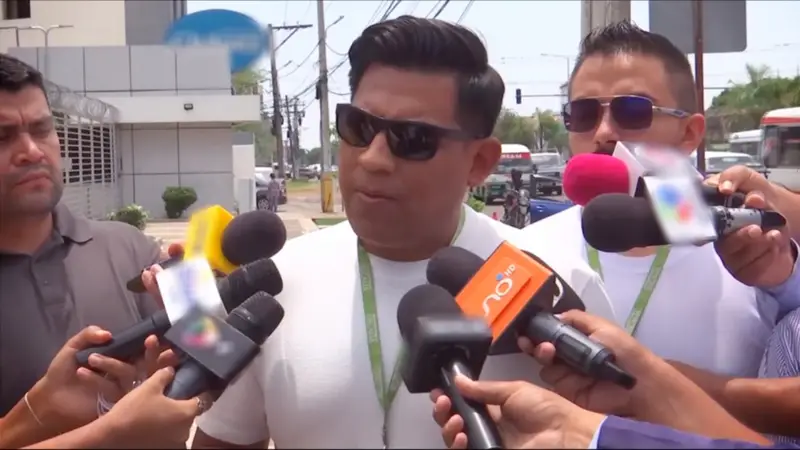 El fiscal a cargo, Jeison Plata. FOTO: NTV/RED UNO.