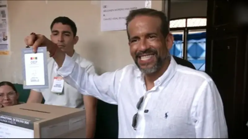 El gobernador de Santa Cruz, Luis Fernando Camacho. FOTO: Captura de pantalla.