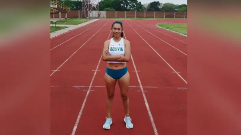 América Helming, atleta nacional. Foto: América Helming.