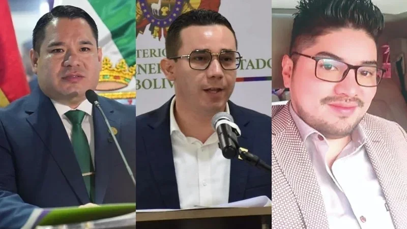 Se desarrolla la audiencia que definirá la situación jurídica de Mariaca, Zeballos e Irusta ante el juez