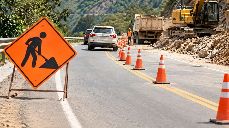 Antes de viajar, revise los cortes y desvíos en carreteras de Bolivia. (Foto: imagen referencial creada con IA) Antes de viajar, revise los cortes y desvíos en carreteras de Bolivia. (Foto: imagen referencial creada con IA)