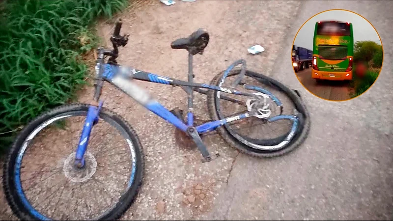 Ciclista muere tras ser atropellado por un bus. FOTO: RRSS. Montaje CHMF. Ciclista muere tras ser atropellado por un bus. FOTO: RRSS. Montaje CHMF.