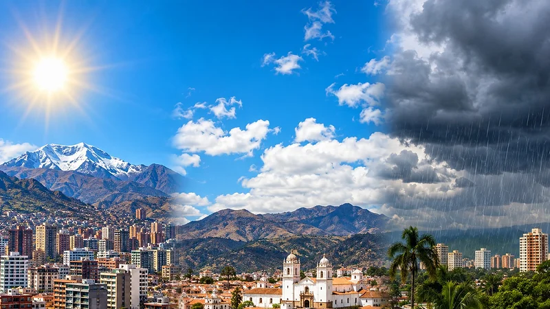 Sol, calor y lluvias aisladas: así estará el clima en Bolivia. (Foto: imagen referencial creada con IA) Sol, calor y lluvias aisladas: así estará el clima en Bolivia. (Foto: imagen referencial creada con IA)