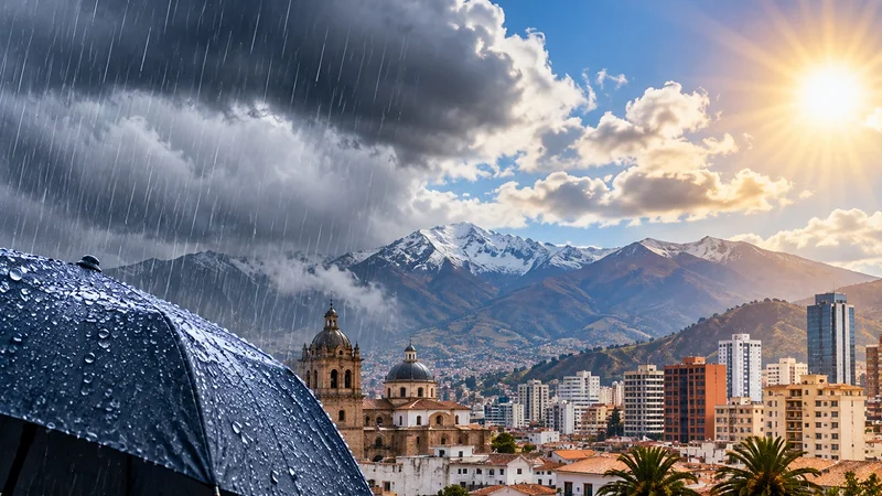 Tiempo en Bolivia: Senamhi pronostica lluvias, cielos nubosos y temperaturas cálidas. Foto: imagen referencial generada con IA Tiempo en Bolivia: Senamhi pronostica lluvias, cielos nubosos y temperaturas cálidas. Foto: imagen referencial generada con IA