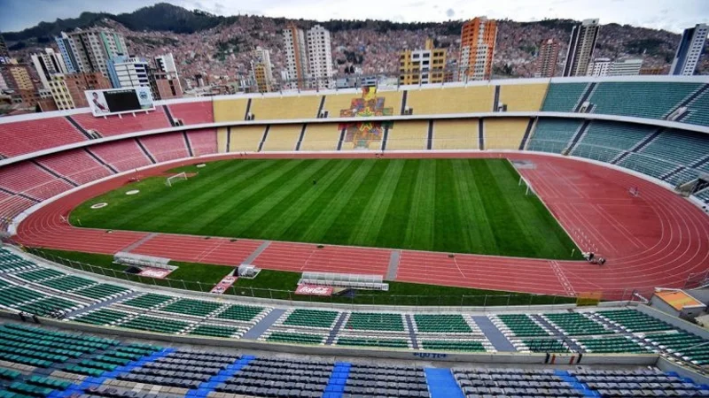 Estadio Hernando Siles de La Paz. Foto: APG