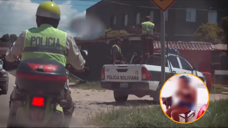 Policía es aprehendido en Guayaramerín por atar y amordazar a su pareja 