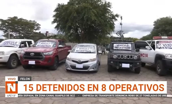 Felcn secuestra casi media tonelada de droga en Santa Cruz: un policía ...
