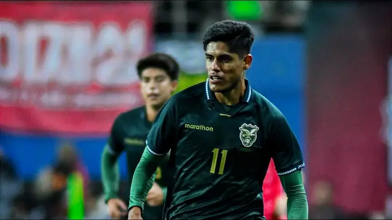Fernando Nava, jugador de la selección boliviana de fútbol. Foto: Internet. Fernando Nava, jugador de la selección boliviana de fútbol. Foto: Internet.