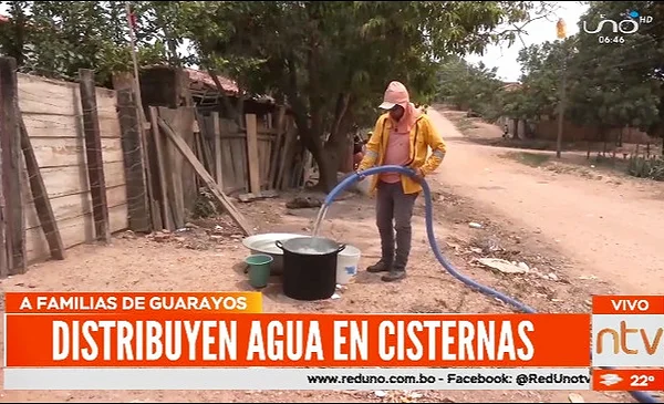 Abastecen de agua potable a pobladores de Guarayos afectados por la ...