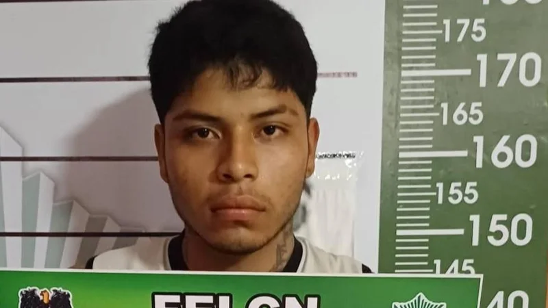 Abelardo Joffe Piluy, un joven de 20 años aprehendido  por tráfico de sustancias controladas. Foto: Internet